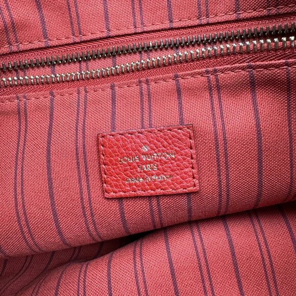 Louis Vuitton Citadine W/P Red Monogram Leather Shoulder Bag 799-082025 - Picture 14 of 16